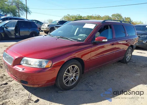 2007 Volvo V70 2.4 из США, поврежденный, VIN YV1SW612871662546
